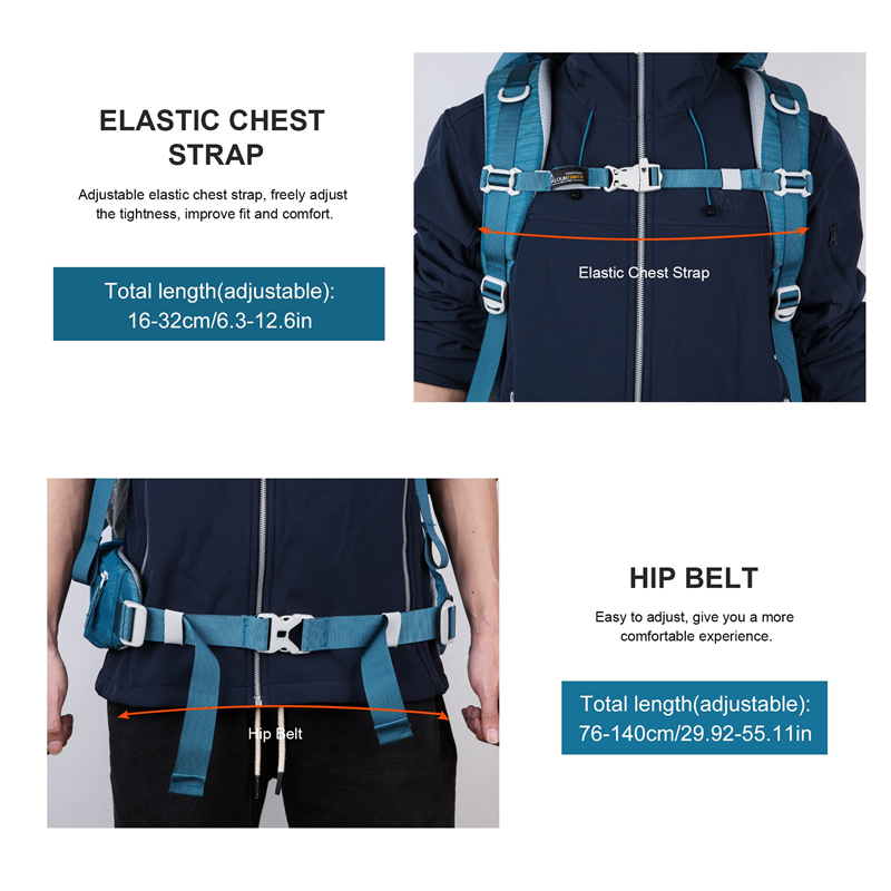 hiking backpack straps