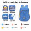 blue school bag