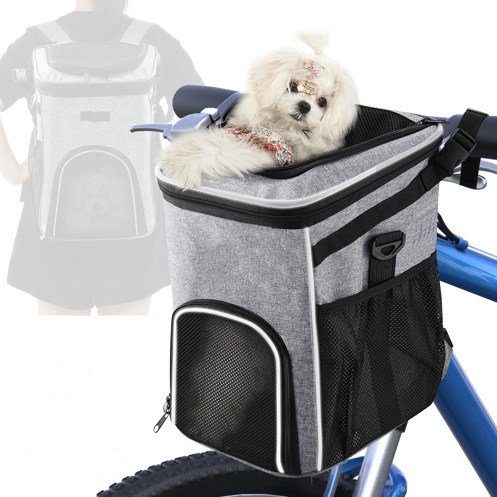 puppy bike carrier backpack