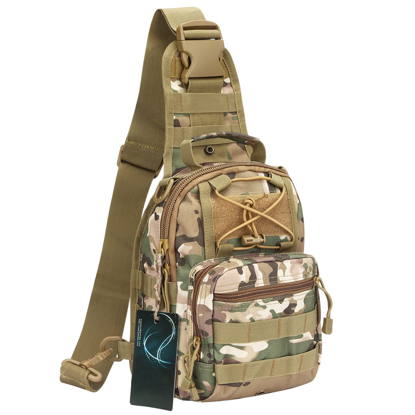 camouflage military sling bag