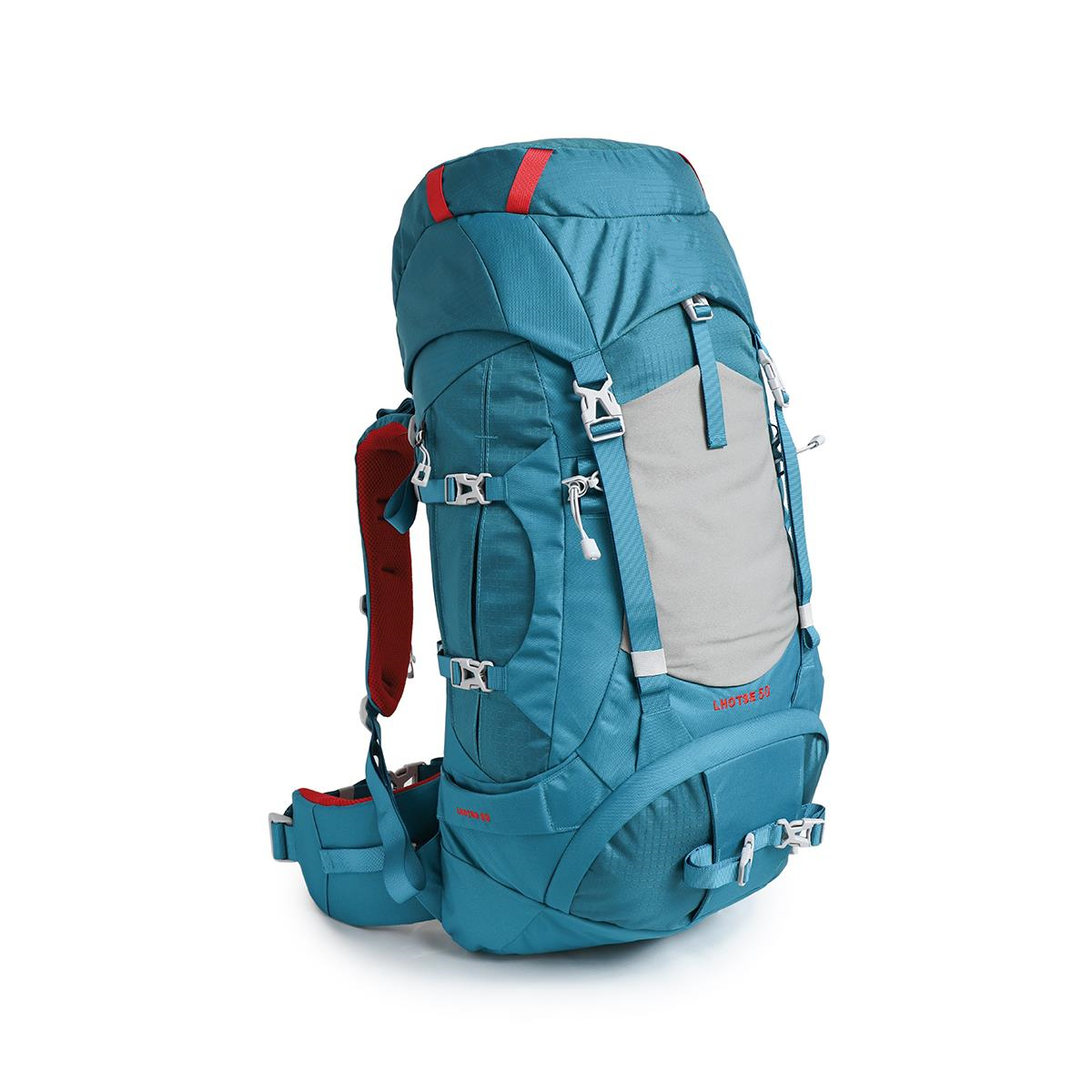 50l blue hiking backpack