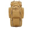 khaki 100l backpack